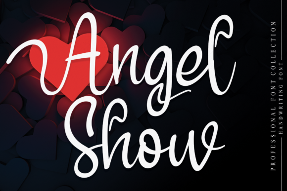 Angel Show: A Handwritten Font for Engaging Visuals