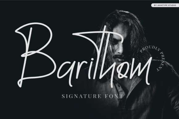 Barithom: A Delicate Script Font for Elegant Publishing