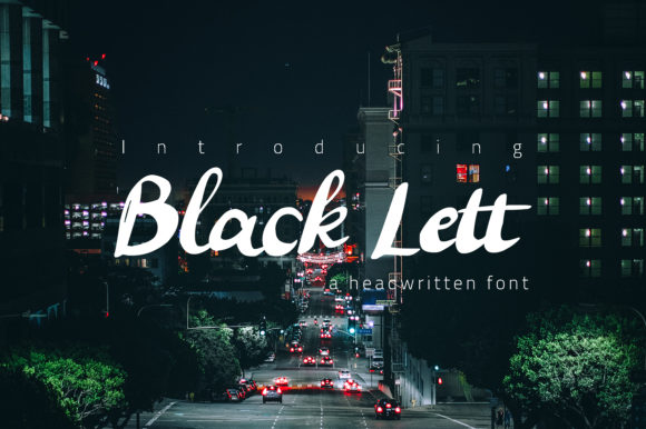 Black Lett: A Bold Script Font for Eye-Catching Web Design