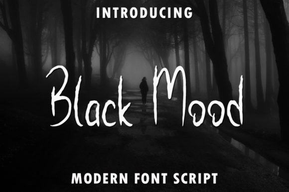 Black Mood: A Creepy and Charming Handwritten Font