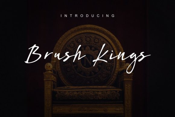 Brush Kings: The Perfect Script Font for Your Brand