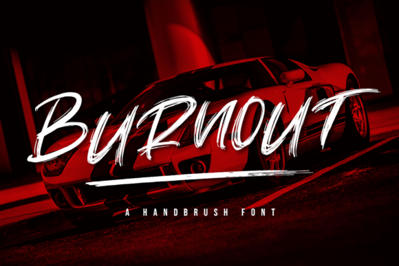 Burnout: A Daring Script Font for Bold Web Design