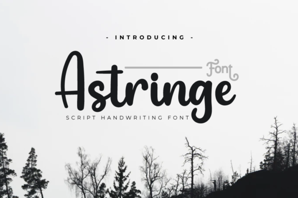 Discover Astringe: A Charming Handwritten Font for Editorial Design