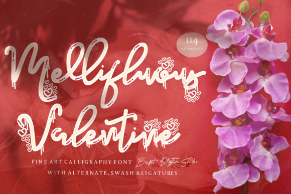 Discover Mellifluous Valentine: A Handwritten Font for Elegant Design