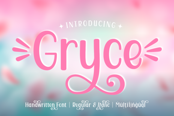 Discovering Gryce: A Handwritten Font for Editorial Charm