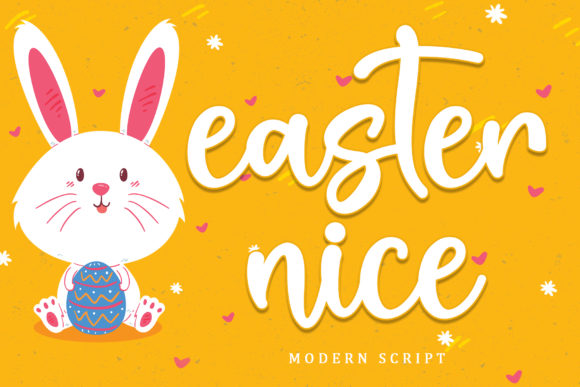Easter Nice: A Handwritten Font for Memorable Branding