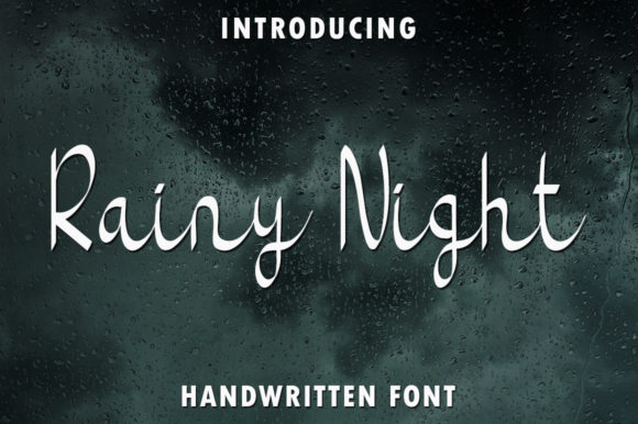 Elevate Your Brand with Rainy Night Font