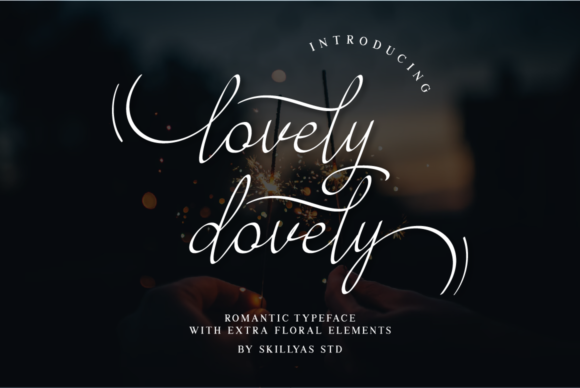 Elevate Your Craft with Lovely Dovely Font