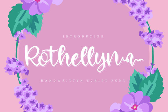 Enhance Your Brand with Rothelyn: A Premium Script Font