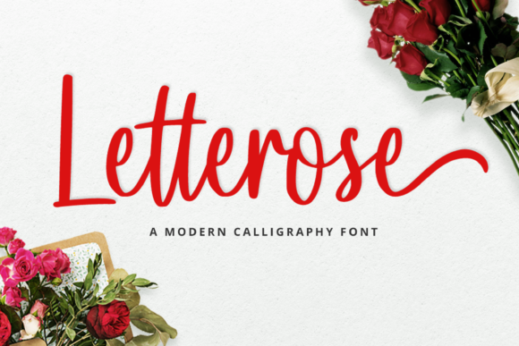 Enhance Your Craft with Letterose: A Charming Handwritten Font
