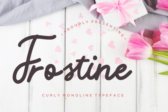 Enhance Your Web Design with Frostine, the Handwritten Font