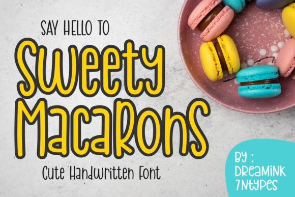 Enhance Your Web Design with Sweety Macarons Font