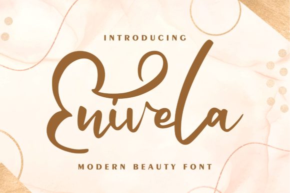 Enivela: A Delicate Handwritten Font for Crafters