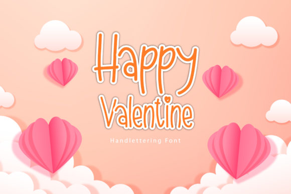 Happy Valentine: A Charming Handwritten Font for Web Design