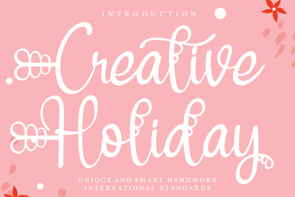 Introducing Creative Holiday: A Playful Typeface for Your Next Design
