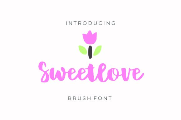 Introducing Sweetlove: A Charming Handwritten Font for Editorial Design