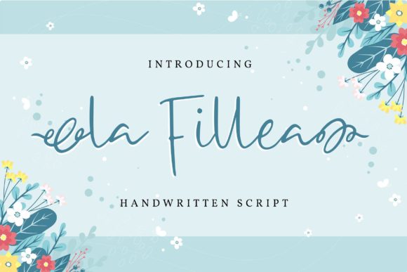 La Fillea: A Graceful Handwritten Font for Eye-Catching Campaigns