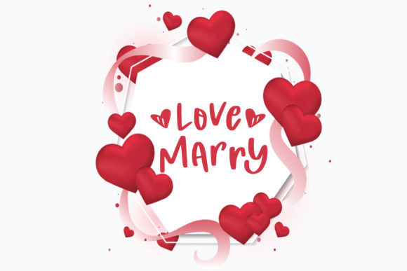 Love Marry: A Charming Script for Elegant Designs
