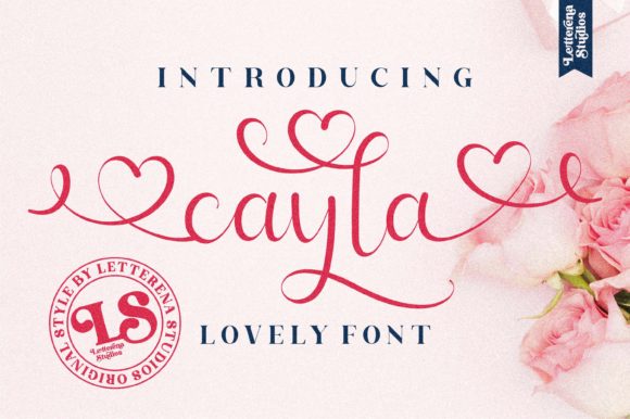 Transform Your Brand with Cayla: A Lovely Handwritten Font