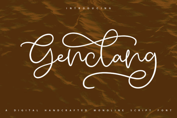 Transform Your Brand with Genclang: A Premium Handwritten Font