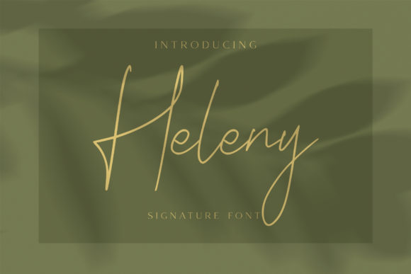 Transform Your Brand with Heleny: A Charming Handwritten Font