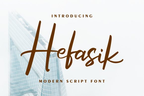 Transform Your Handmade Creations with Hefasik Font