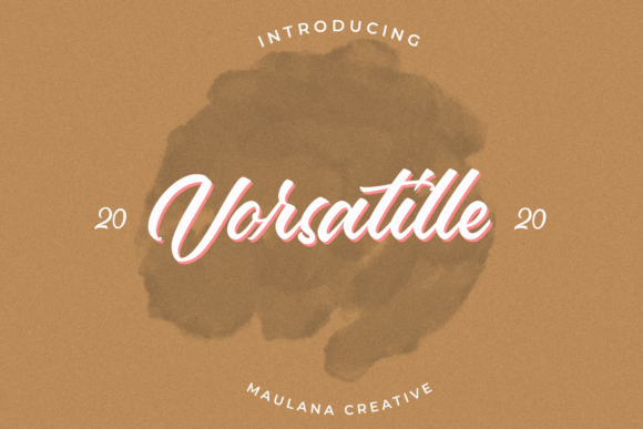 Vorsatille: A Daring Handwritten Font for Bold Web Design