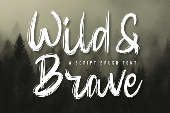 Wild Brave: A Friendly Script Font for Memorable Branding